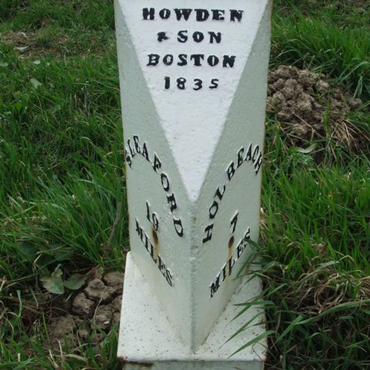 Milepost, East Of Waste Green Lane