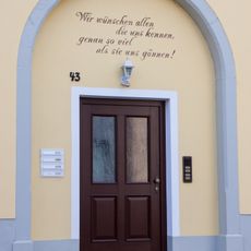 Rundbogiger Torbogen