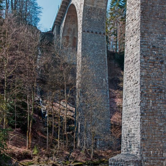 Sittertobel-Kräzern, Eisenbahnbrücke SBB