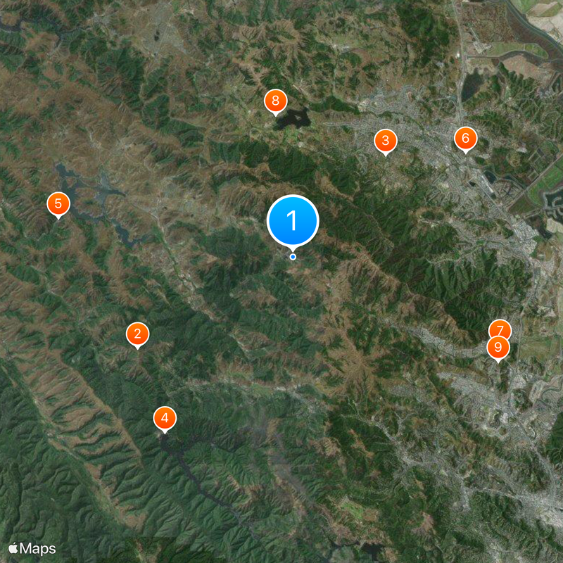 Skywalker Ranch Carte