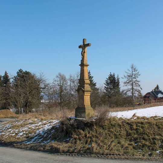 Kříž v Lošticích v Havelkově ulici