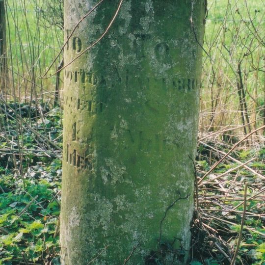 Milestone Approximately 400 Metres North Of Manor Farm Entrance