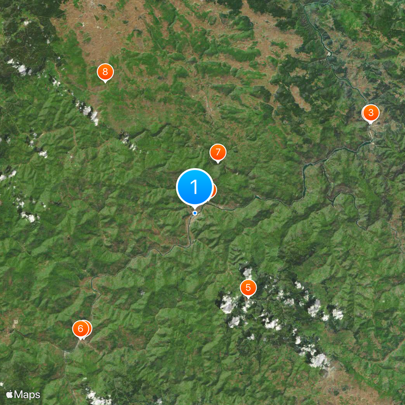 Goražde Map