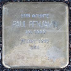 Stolperstein für Paul Benjamin