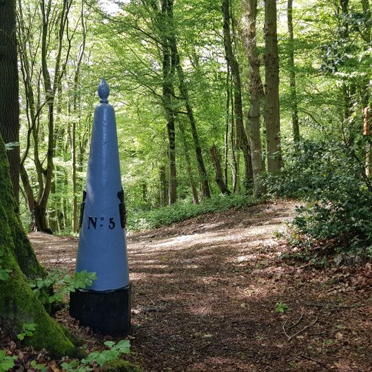 Belgium-Netherlands boundary stone no. 5