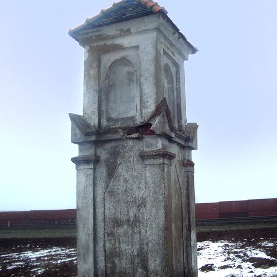 Column shrine in Říčany