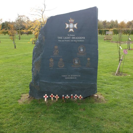 National Memorial Arboretum, Light Dragoons Memorial