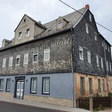 Meisterhaus der Weberinnung, mit rückwärtigem Erweiterungsbau St. Jacober Hauptstraße 73