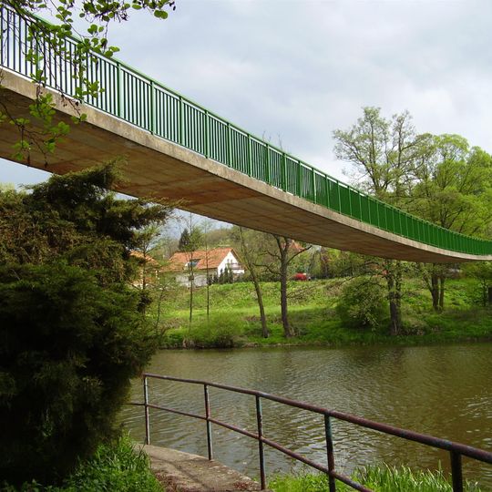 Visutá lávka Hvězdonice