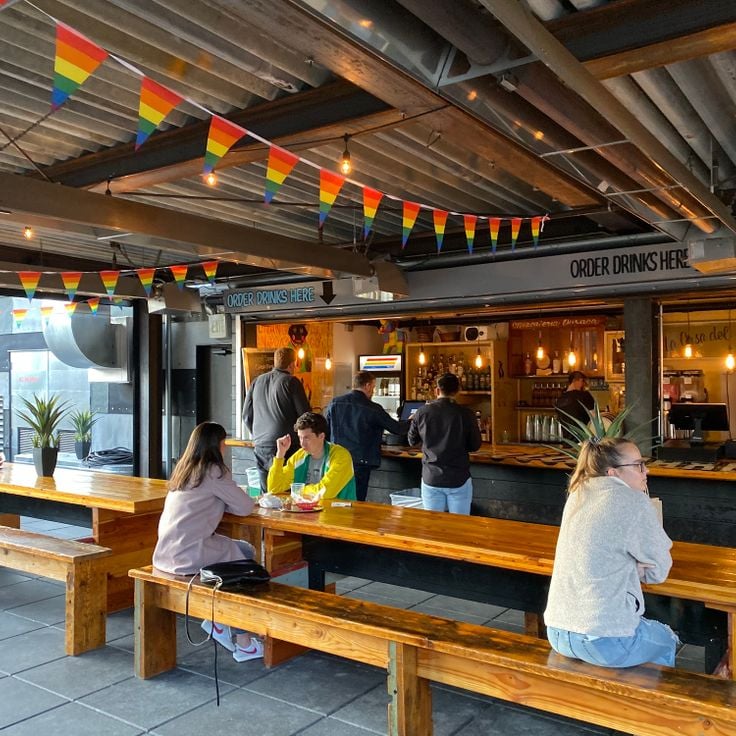 Patio Cielo at Mercado Luna