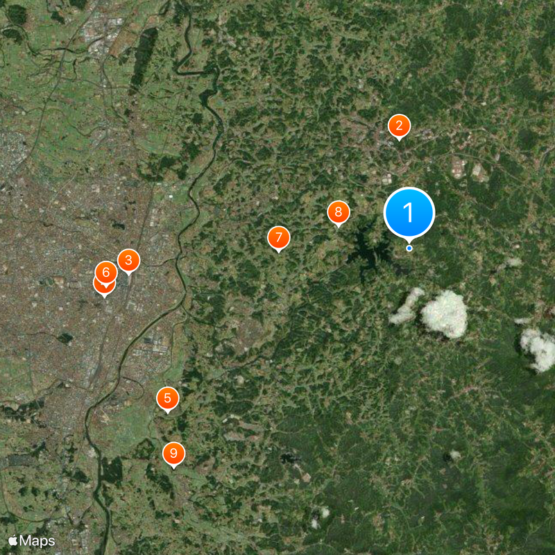 Miharu Takizakura Mapa