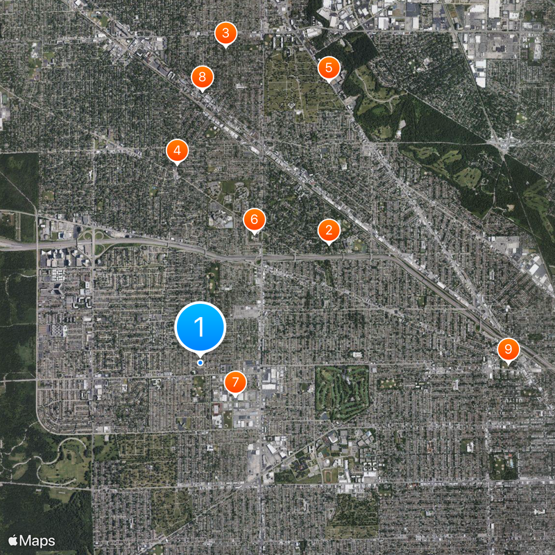 Norwood Park Township Map