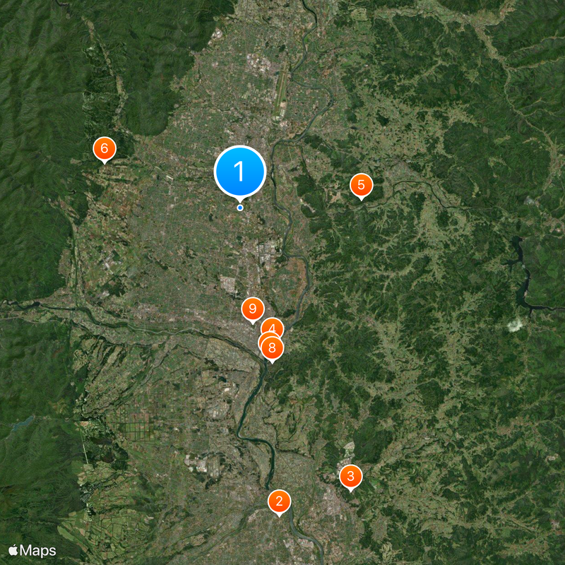 Fuji University Map