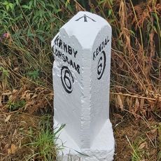Milestone On East Side Of Road 450 Yards North Of Crosslands Farm