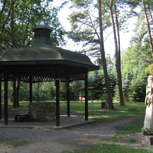 Socha svatého Josefa u Svatojosefského pramene v Kersku