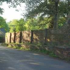 North Garden Wall Of Buckland Newton Place