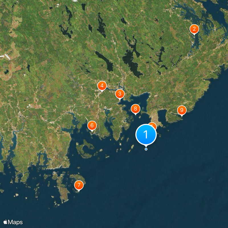 Gulf of Maine Map