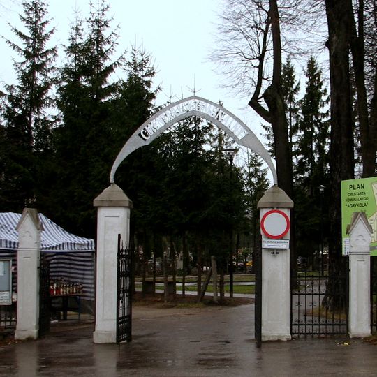 Agrykola Cemetery in Elbląg