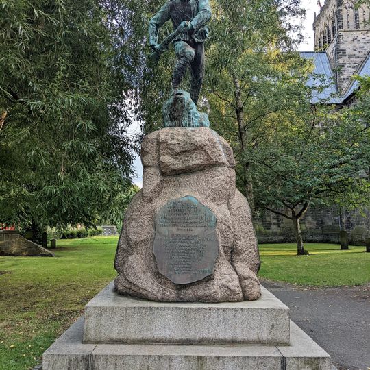 South African War Memorial Within St Cuthbert's Churchyard