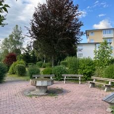 Brunnen im Adalbert-Stifter-Park