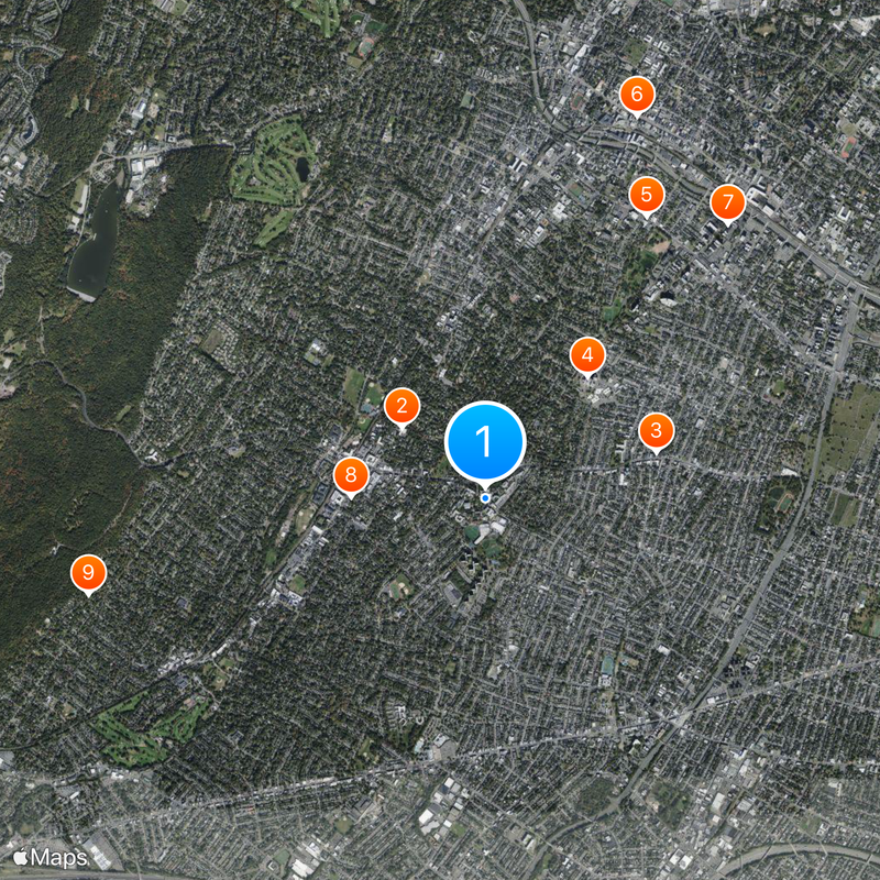 Seton Hall University Map