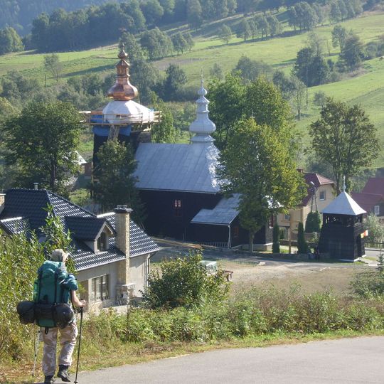 Zespół cerkwi gr.-kat., ob. kościół rzym.-kat. parafialny Świętych Kosmy i Damiana