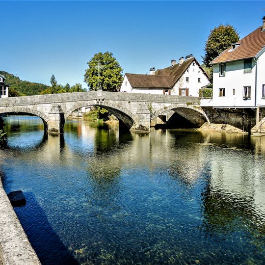Pont sur la Loue de Vuillafans