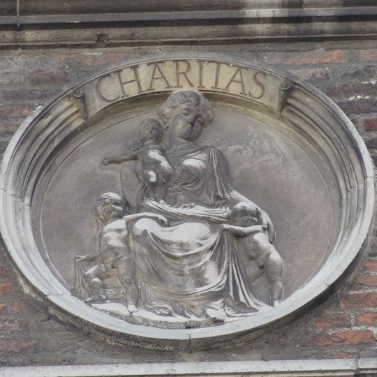 Zeven medaillons met deugden