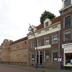 Resten van de middeleeuwse stadsmuur