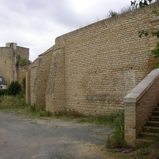 City walls of Thouars
