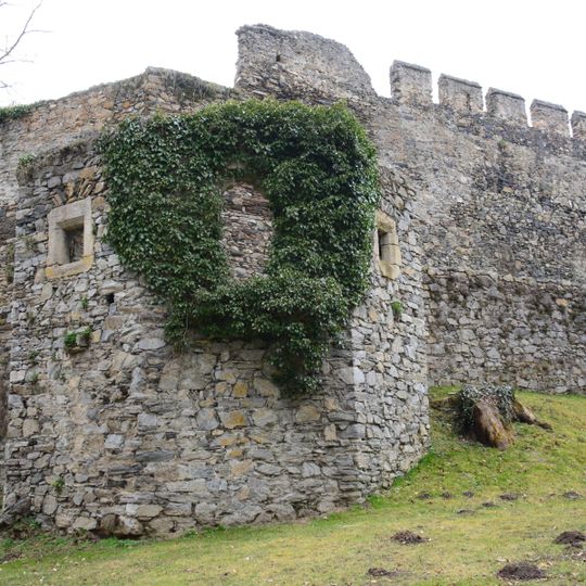 Befestigungsanlage, Zwingermauer mit Raabser Tor und Schalentürmen