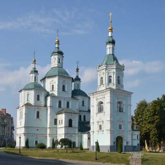 Voskresenska church in Sumy