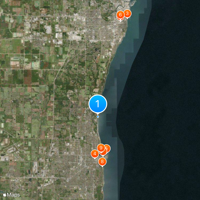 Carthage College Karte