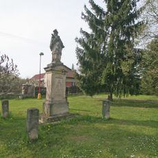 Socha svatého Jana Nepomuckého v Hlušičkách