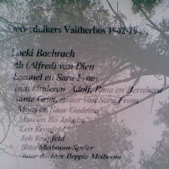 Onderduikershol Valtherbos