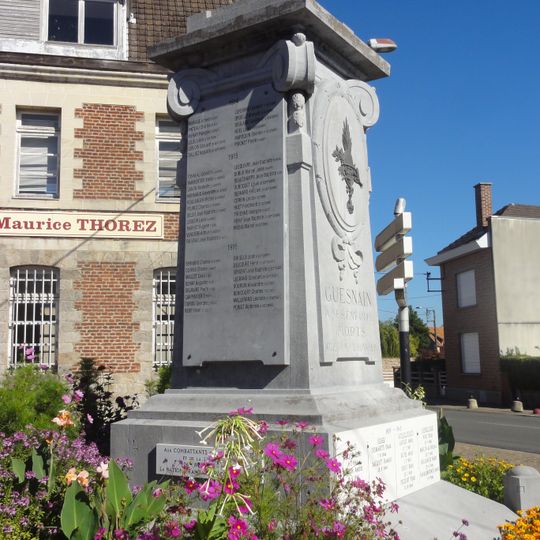 Monument aux morts de Guesnain