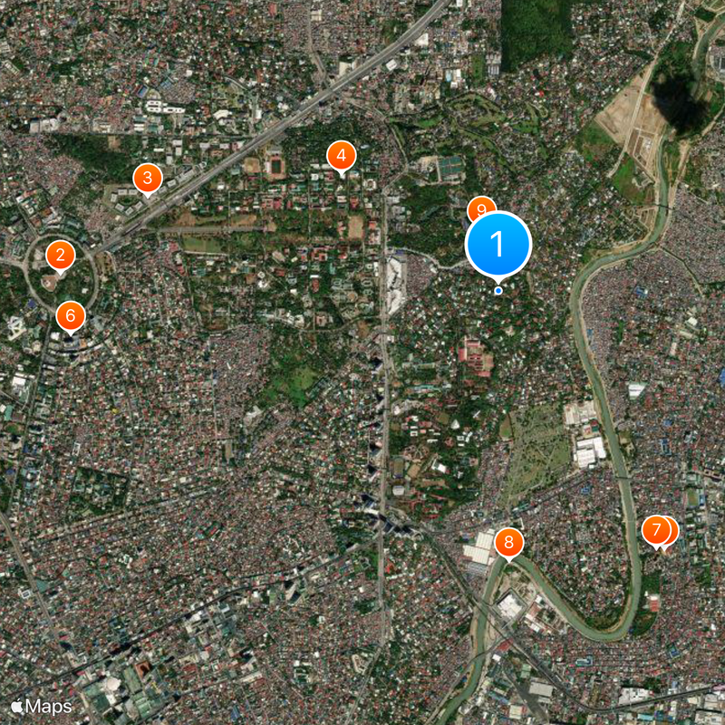 Miriam College Map