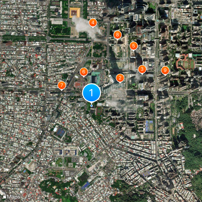 Forty-four South Village Mappa