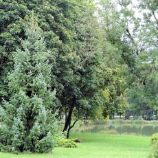 Park around Lubomirski Palace in Białystok