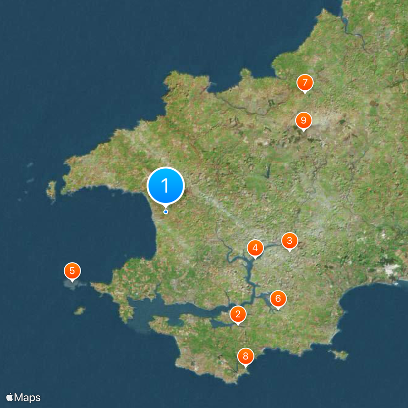 Pembrokeshire Coast National Park Map