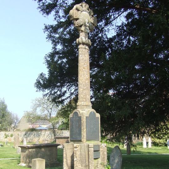 The War Memorial And Boundary Wall Between South And North East Gateways, Church Of All Saints