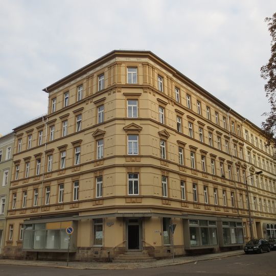 Mietshaus, Eckhaus Georgstraße 14