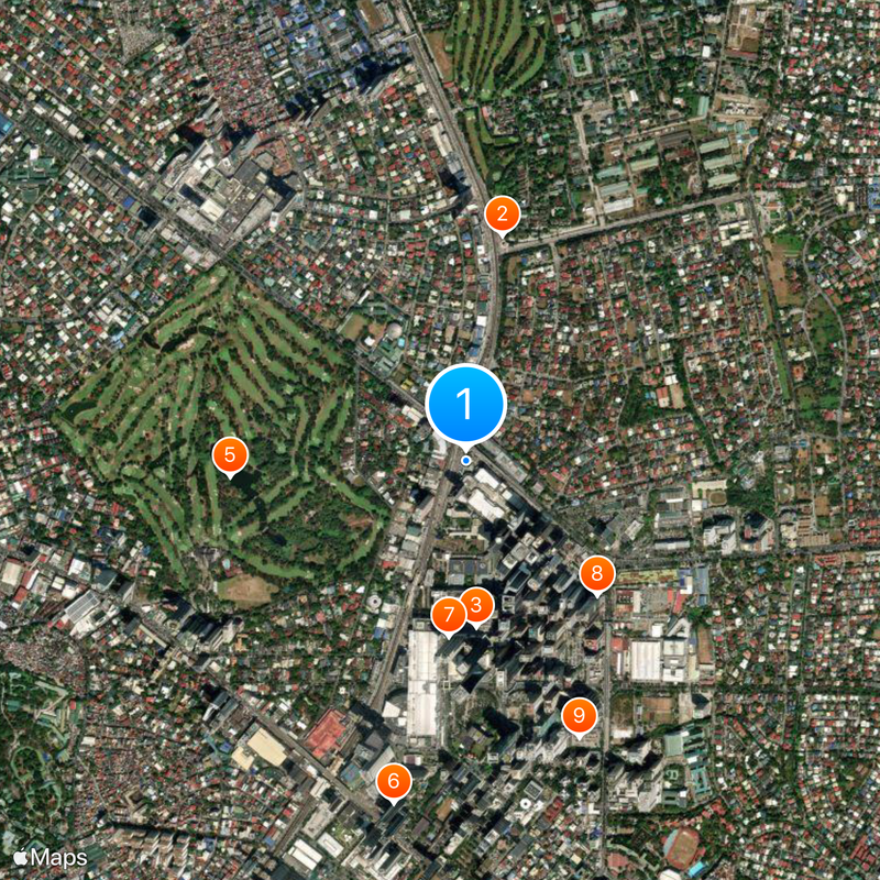 EDSA Shrine Mappa