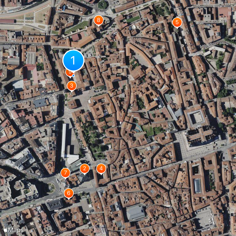 Basilica of San Isidoro Map