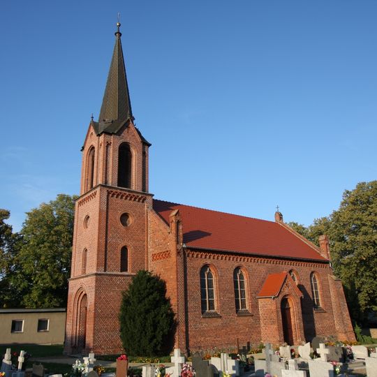 Kościół ewangelicki, ob. rzym.-kat. św. Wawrzyńca