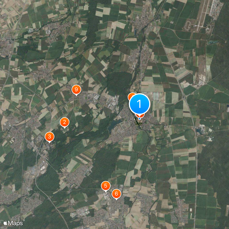 Maison centrale d'Ensisheim Map