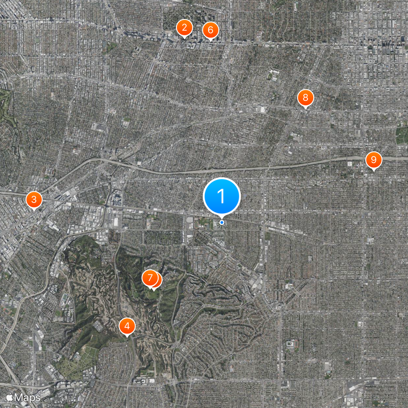 Susan Miller Dorsey High School Map