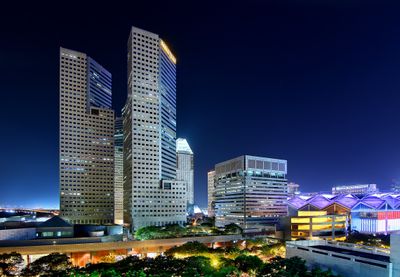 At night 0