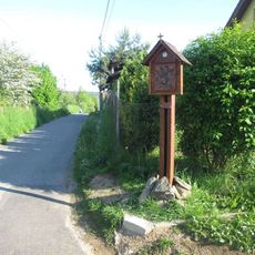 Obrázek na křížové cestě v Dýšině - 7. zastavení