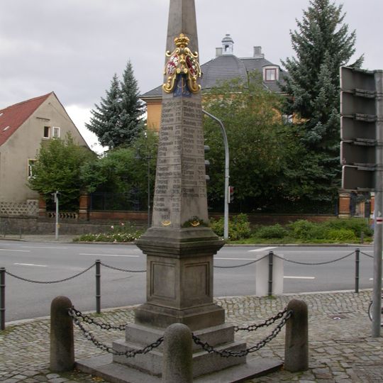 Kursächsische Postmeilensäule Pulsnitz